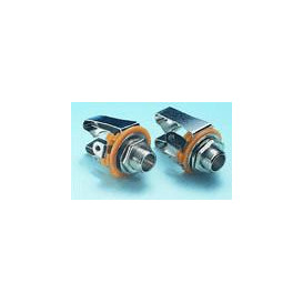 Conector JACK 6,3mm Hembra Stereo Chasis