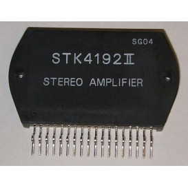 More about STK4192 II Circuito Integrado Amplificador Potencia 18 pines