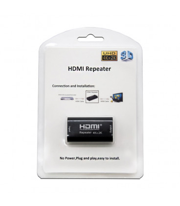 Repetidor HDMI doble hembra