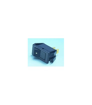 Interruptor Basculante Unipolar OFF-ON 15A/250V Negro