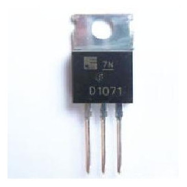 Transistor NPN 450V 6A 40W TO220 2SD1071