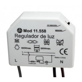 More about Regulador de Luz para Cajetin Empotrar 50x50mm