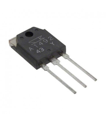Transistor PNP, 180V, 15A, 130W, capsula TO3P 2SA1492