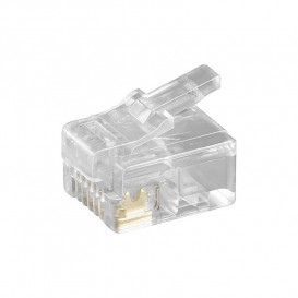 More about Conector Telefonico RJ12 6P6C Cable Plano