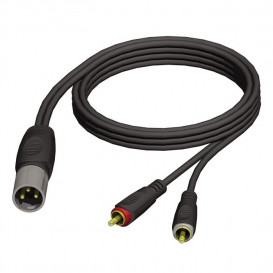 More about Cable XLR Macho a 2 RCA Macho 1,5m
OBSOLETO