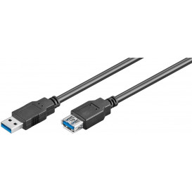 Cable USB 3.0 A Macho a Hembra Prolongador 5m