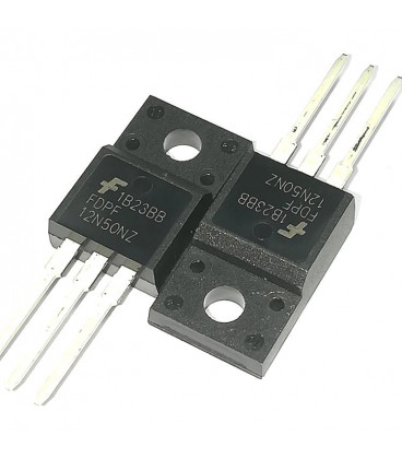 Transistor N-MosFet 500V 12A TO220FP FDPF12N50NZ