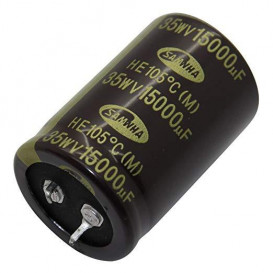 15000uF 35Vdc Condensador Electrolitico 30x45mm 2pin