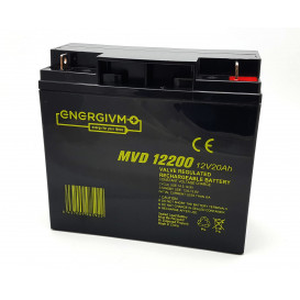 More about Bateria 12V 20Ah CICLO PROFUNDO 181x77x167mm ENERGIVM