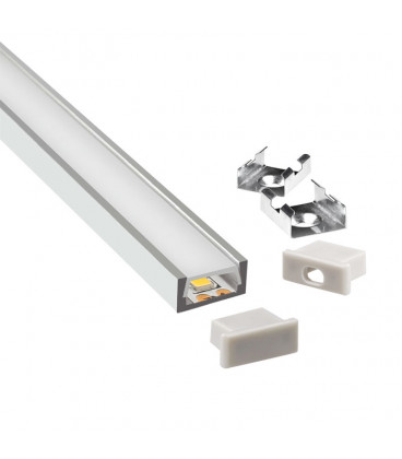Perfil LED Superficie OPAL 15,2x6mm