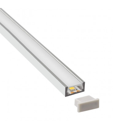 Perfil LED Superficie OPAL 15,2x6mm