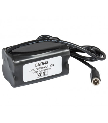 Pack Bateria Litio 7,4V 5200ma 4x18650