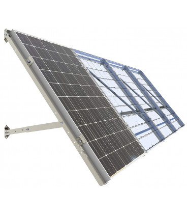 Soporte Panel Solar Horizontal Inclinable suelo/pared