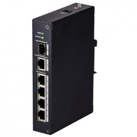 Switch DIN Ethernet 4P 10/100 + 1 Uplink X-SECURITY