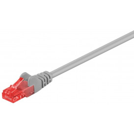 Cable Red Latiguillo RJ45 UTP Cat6 1,5m GRIS