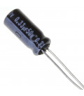 Condensador Electrolitico 0,33uF 50Vdc medidas 4x5mm Radial