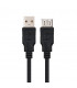 Cable USB 2.0 A Macho a Hembra Prolongador  1,8m