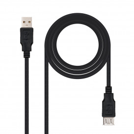 Cable Prolongador USB 2.0 A Macho a Hembra 1,8m