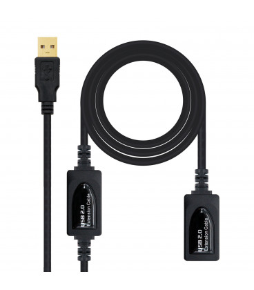 Cable USB 2.0 Activo 10m Prolongador