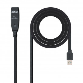 Cable Prolongador USB 3.0 Activo 5m NANOCABLE