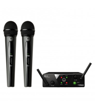 Microfonos Inalambrico Doble Mano WMS-40 MINI