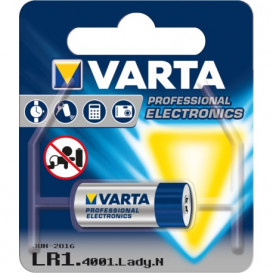 LR01 Pila Alcalina VARTA 1.5V BLx1 Profesional LR1