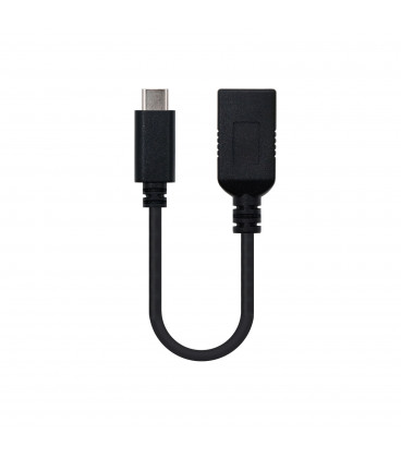 Cable USB 3.1 A/H a USB-C OTG 5Gbps 0,15cm