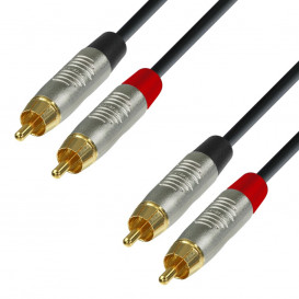 Cable RCA 2 Machos a 2 RCA Machos  6m K4 REAN