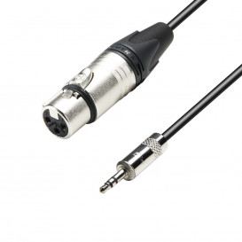 More about Cable XLR hembra a JACK 3,5mm ST 3m