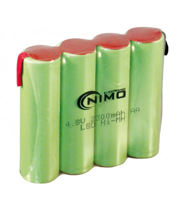 Bateria Ni-Mh 4.8V 2300mA AAx4