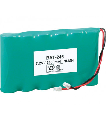Pack Baterias 7,2V/2400mA NiMh AAx6