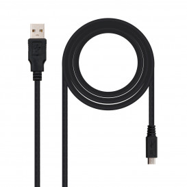 Cable USB 2.0 a MicroUSB 1,8m NANOCABLE