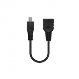 Cable USB 2.0 a MicroUSB B OTG