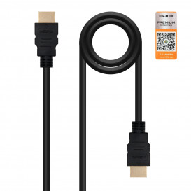 Cable HDMI 2.0 4K@60Hz 0,5m