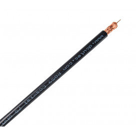 Cable RG59CU 99% Cobre OFC color NEGRO (Bobina 100m) DCU