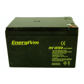 More about Bateria PLOMO 12V 12Ah AGM  151x98x94mm ENERGIVM
