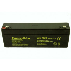 Bateria PLOMO 12V 2,3Ah AGM 178x35x67mm ENERGIVM