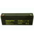 Bateria PLOMO 12V 2,3Ah AGM 178x35x67mm ENERGIVM