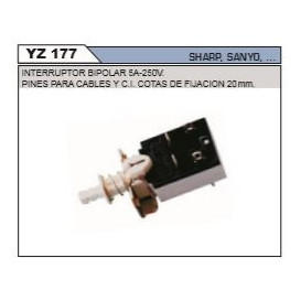 YZ177 Interruptor T.V. Nokia, Sanyo, Sharp K6712