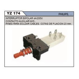 YZ174 Interruptor TV. Philips k6618
