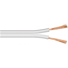 Cable Paralelo 2x2,5mm CCA BLANCO (100m)