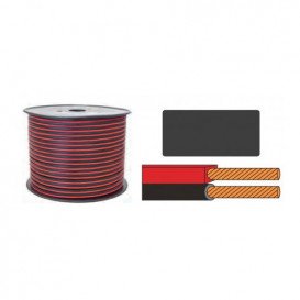 Cable para altavoz 2x 1.5 mm 100 M rojo-negro