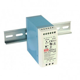 Fuente Alimentacion CARRIL DIN 24Vdc 2,5Amp 60W  Mean Well