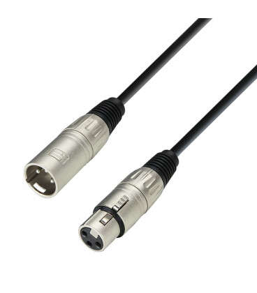 Cable XLR Macho a XLR Hembra  0,5m 3STAR