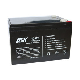 Bateria PLOMO 12Vdc 12Ah AGM medidas 151x98x94mm DSK