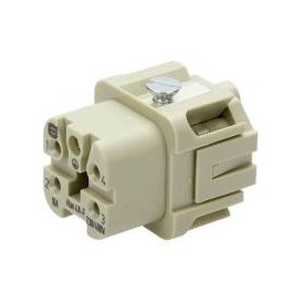 More about Conector HAN Hembra Han A 5 pin 4-PE 10A 400V