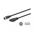 Cable MiniDin Hembra 4pin-Molex 3 pin WIR043