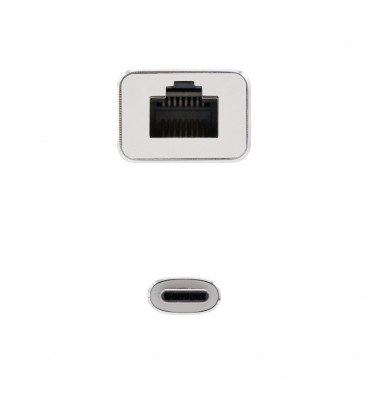 Conversor USB-C a Ethernet Gigabit 10/100/1000 0,15cm