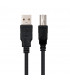 Cable USB 2.0 A a USB B longitud 1m