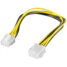 Cable Alimentacion PC Interno Prolongador Molex 8 pin